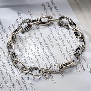 *NEW 925 Sterling Silver Link Chain Bracelet A